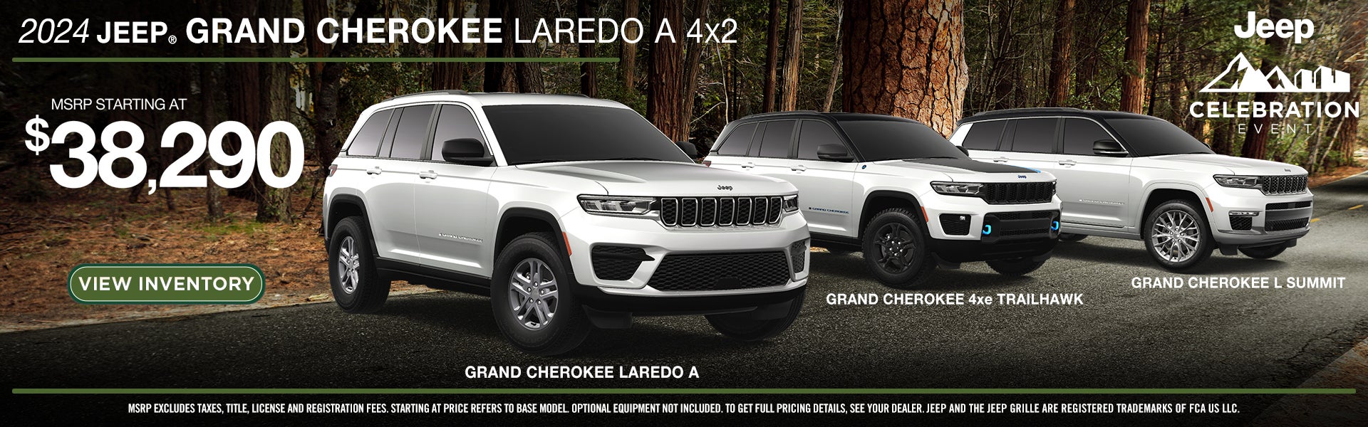 2024 Grand Cherokee Laredo A 4x2